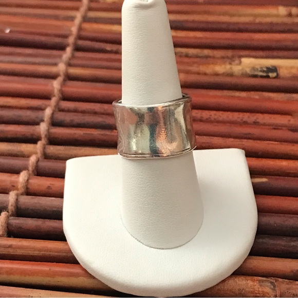 Silpada Sterling Silver Cuff Ring Size 8 - Picture 1 of 6